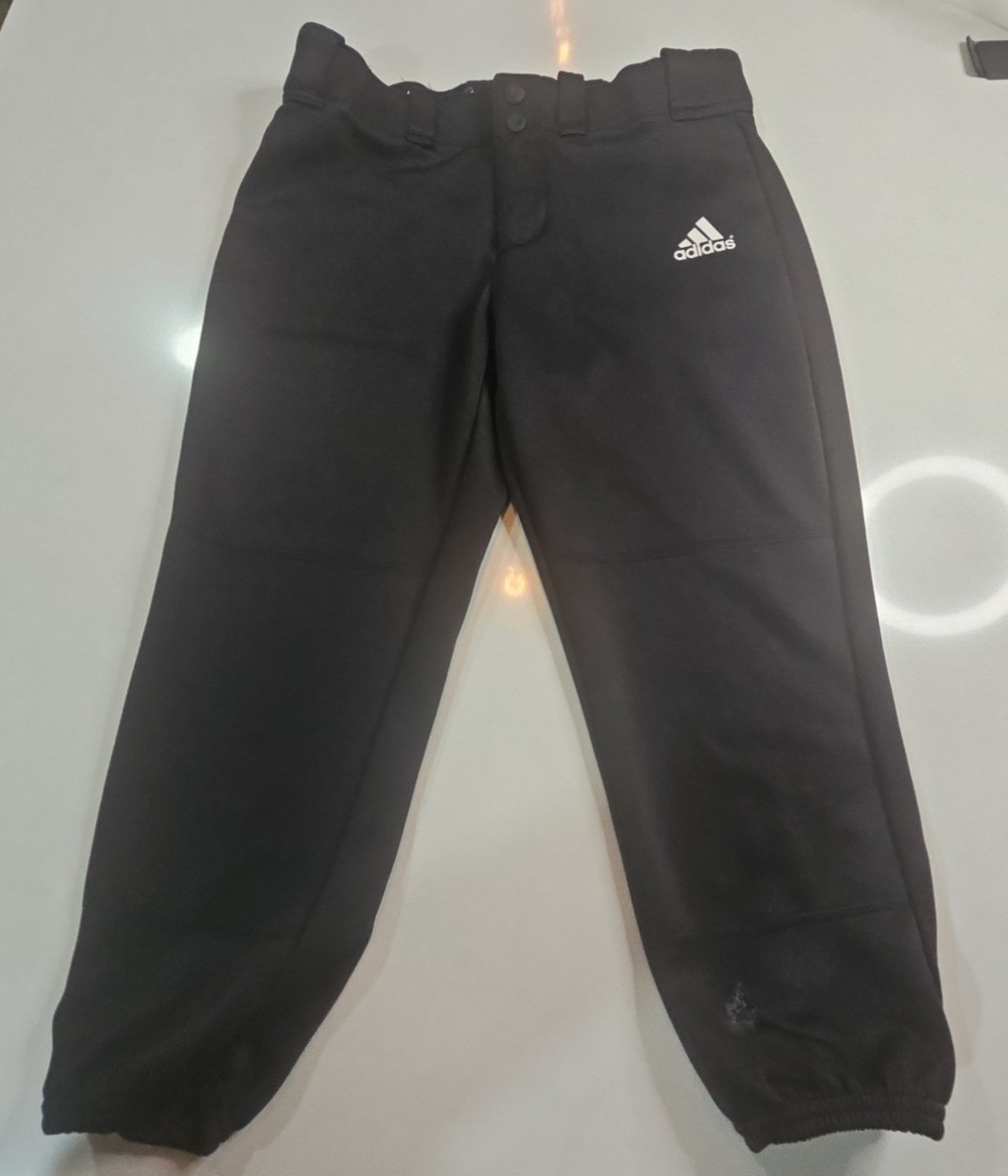 Women’s Adidas Black S Baseball Softball Athletic Pants